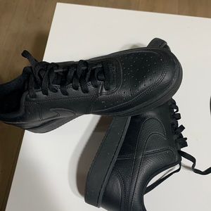 Nike Court Vision Low Triple Black (Air force alt)